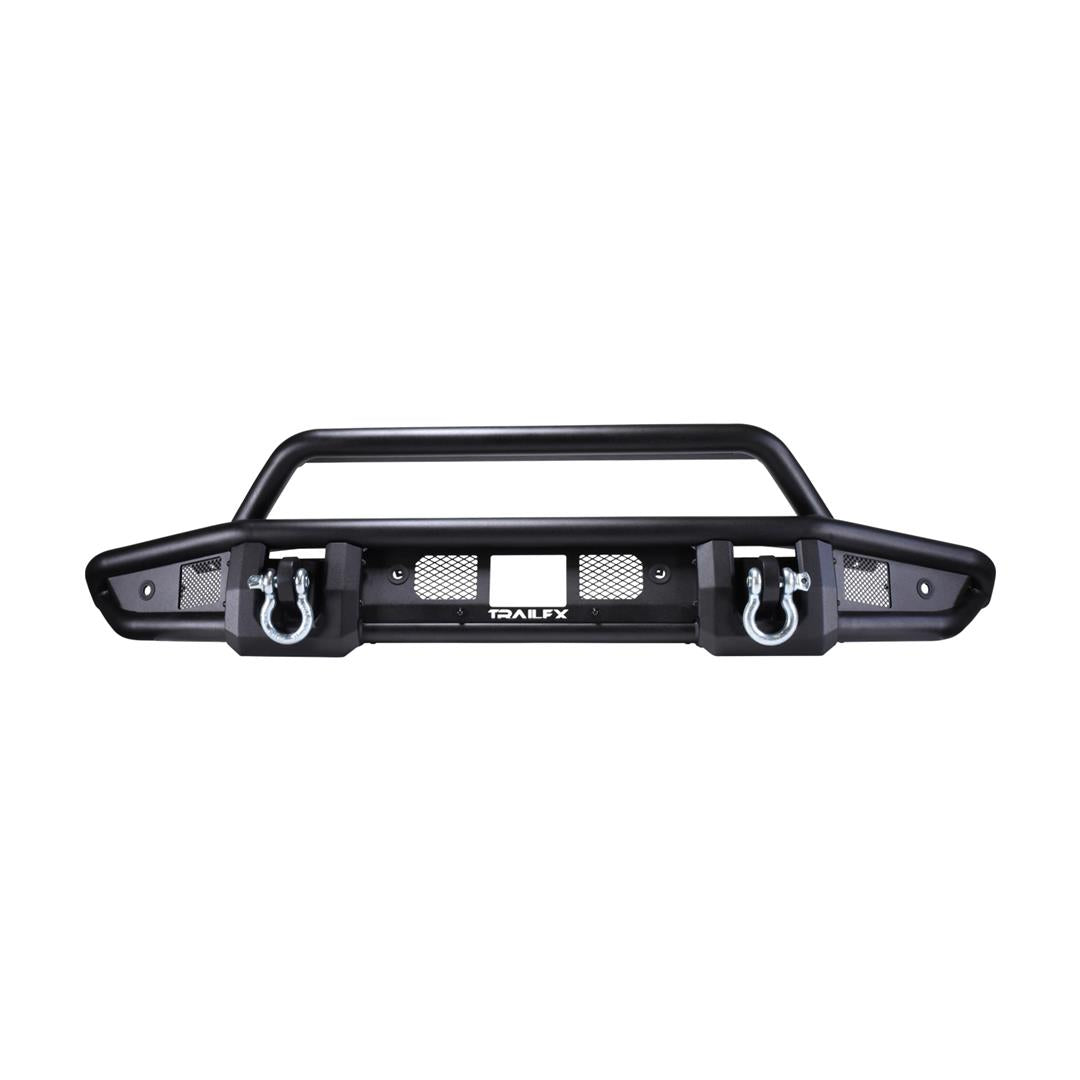 Front Steel Bumper Replacement- TrailFX BR001T fits Ford Bronco 2021-2025 - Broadfeet
