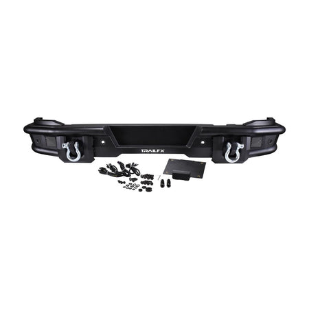Rear Steel Bumper Replacement- TrailFX BR004T fits Ford Bronco 2021-2025 - Broadfeet