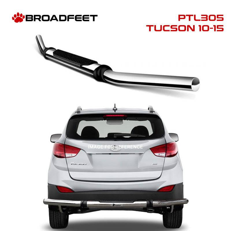 Rear Pintle Style (PTL305) Single Pipe Bumper Guard fits Hyundai Tucson 2010-2015 - Broadfeet