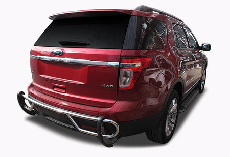 Ford Explorer Rear Double Pipe Bumper Guard Parking Protector Broadfeet
