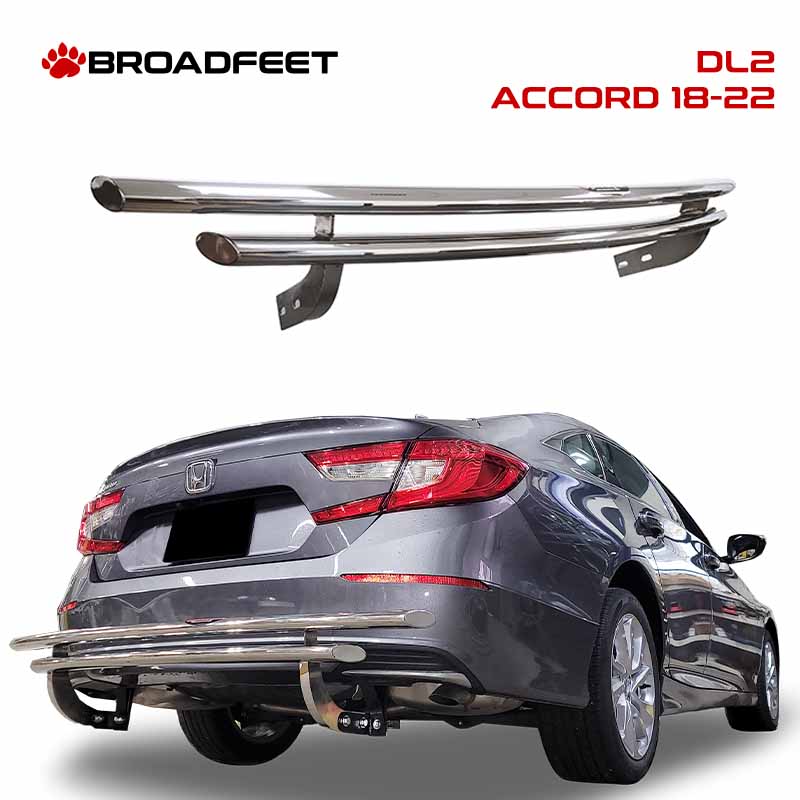 Rear Double Layer (DL2) Bumper Guard fits Honda Accord 2018-2022 - Broadfeet