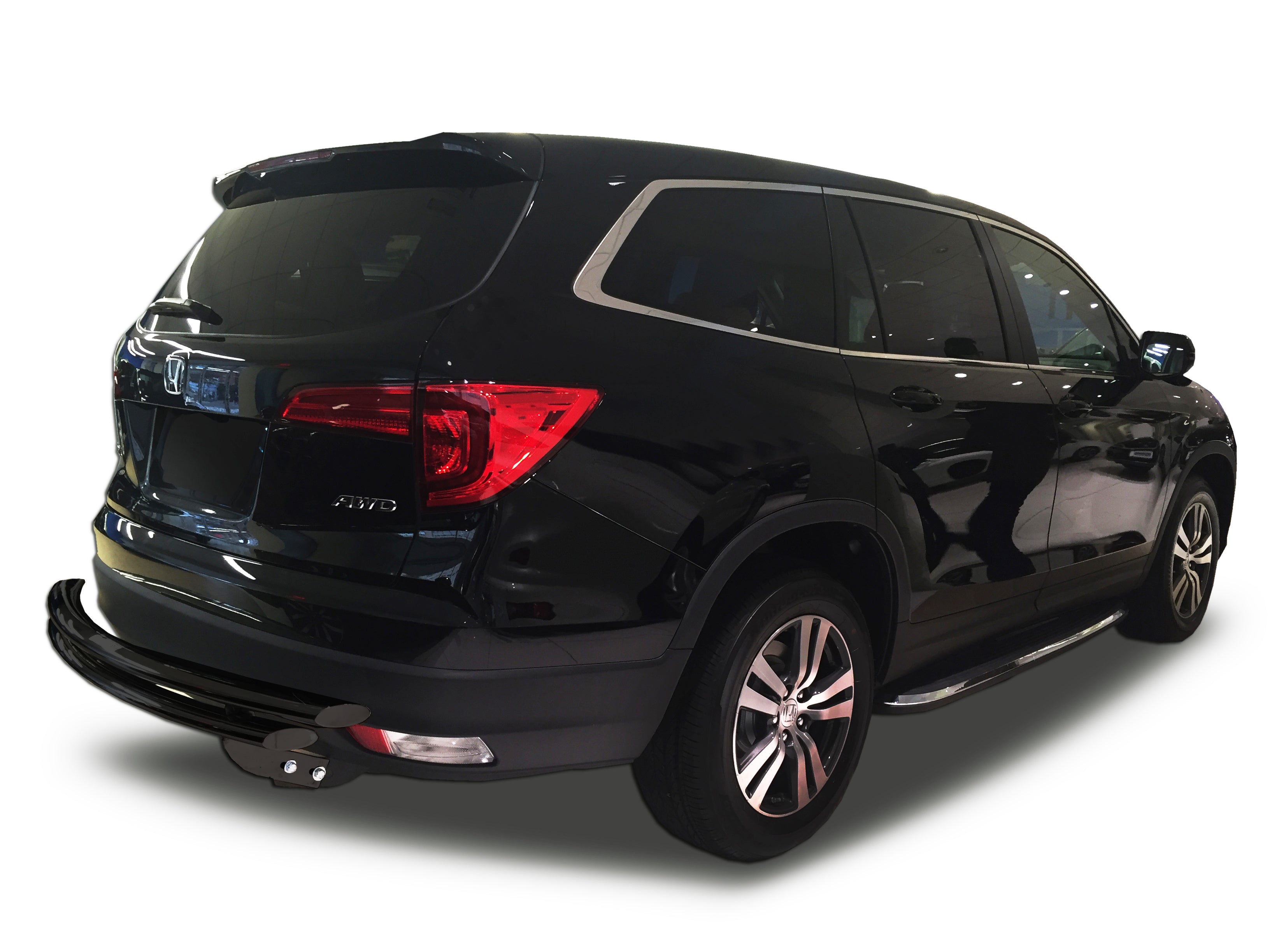 Rear Double Layer (DL12) Bumper Guard fits Honda Pilot 2016-2025 - Broadfeet
