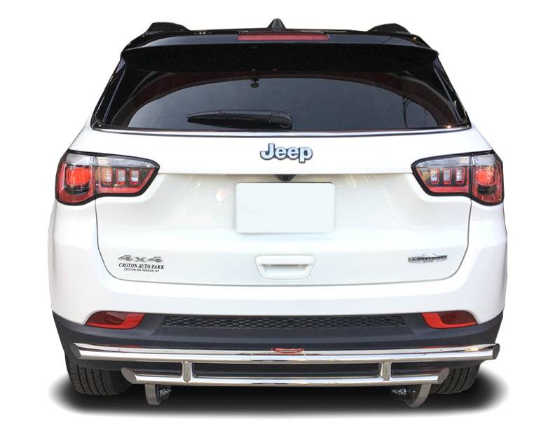 Rear Double Layer (DL13) Bumper Guard fits Jeep Compass 2017-2019 - Broadfeet