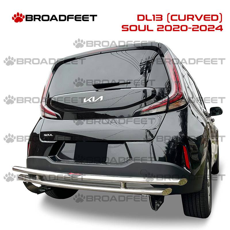 Rear Double Layer (DL13) Bumper Guard fits Kia Soul 2020-2024 - Broadfeet