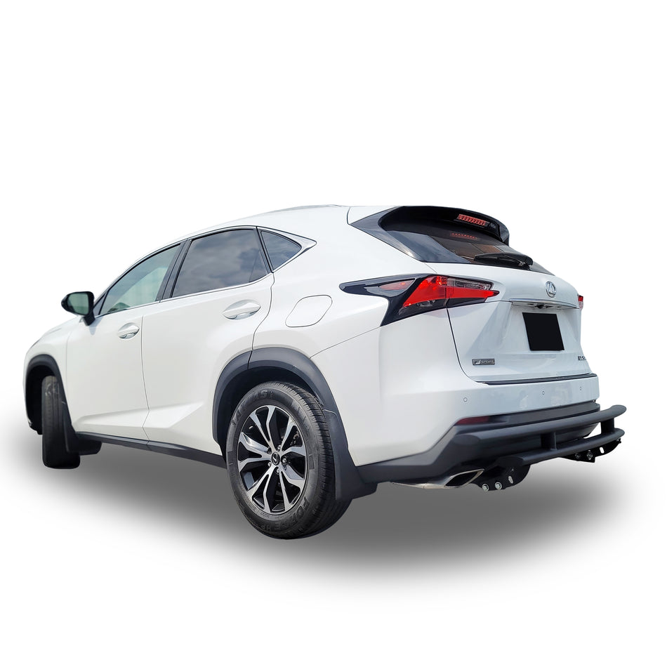 Rear Double Layer Bumper Guard (DL12) fits Lexus NX Series 2015-2021
