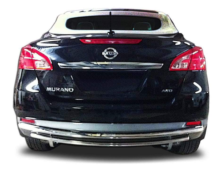 Rear Double Layer Bumper Guard fits Nissan Murano 2009-2014