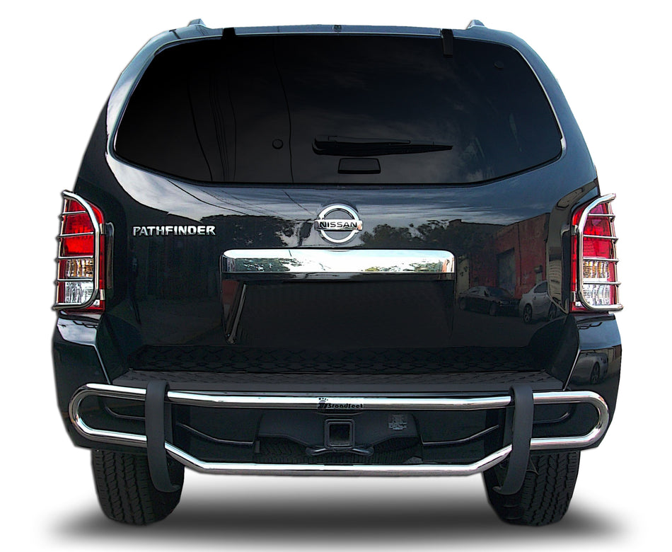 Rear Double Pipe (DP534) Bumper Guard fits Nissan Pathfinder 2013-2021 - Broadfeet