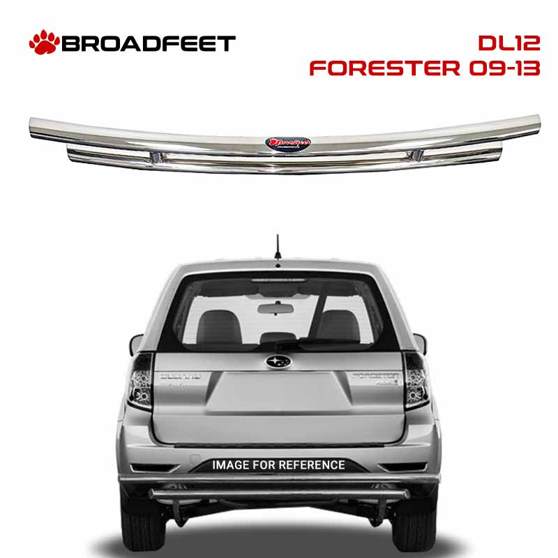 Rear Double Layer (DL12) Bumper Guard fits Subaru Forester 2009-2013 - Broadfeet
