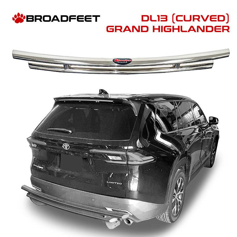 Rear Double Layer (DL13) Bumper Guard fits Toyota Grand Highlander 2024-2025