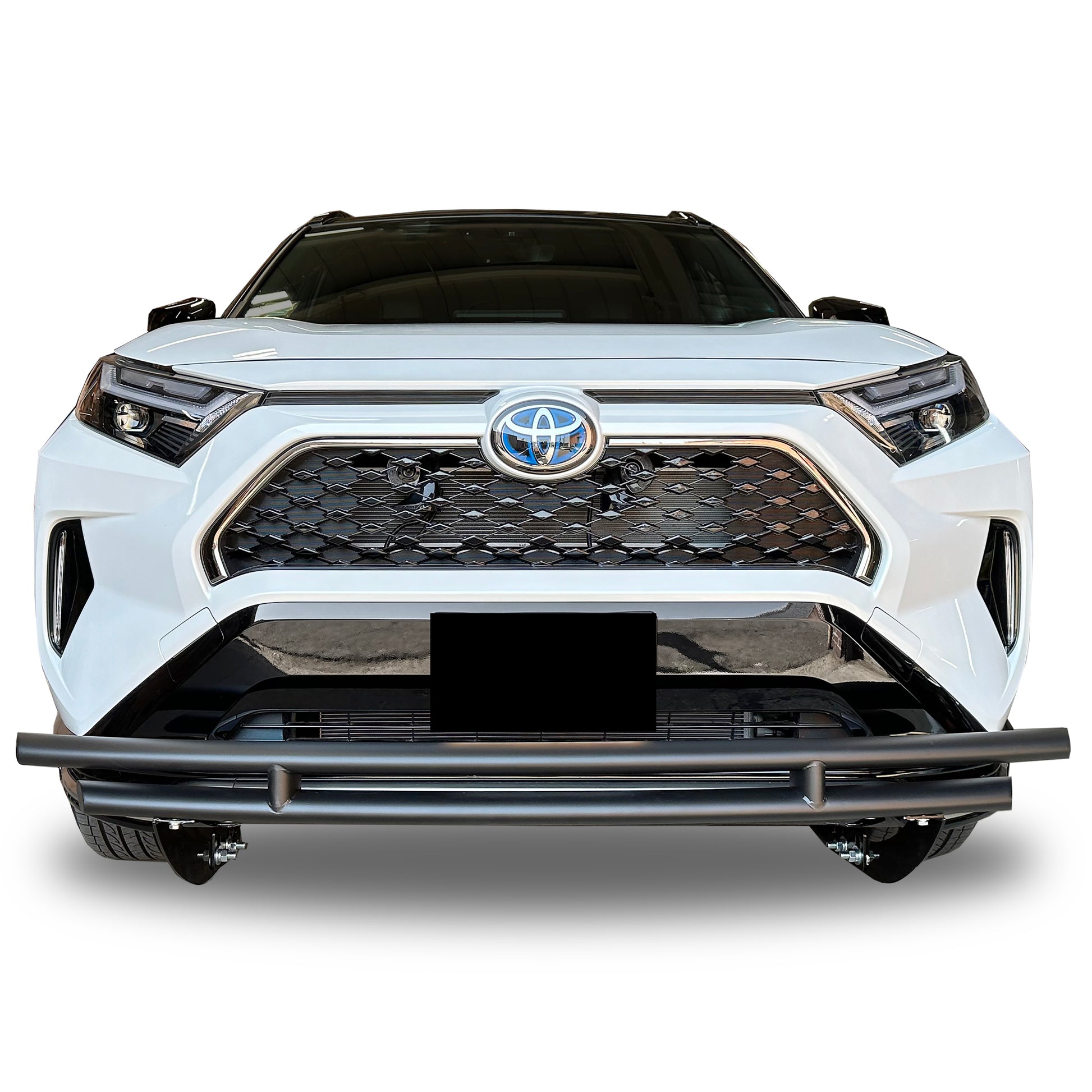 WeatherTech Dark Side Window Deflectors (Front) For 2019-2022 Toyota RAV4 / Hybrid / Plug-In Hybrid