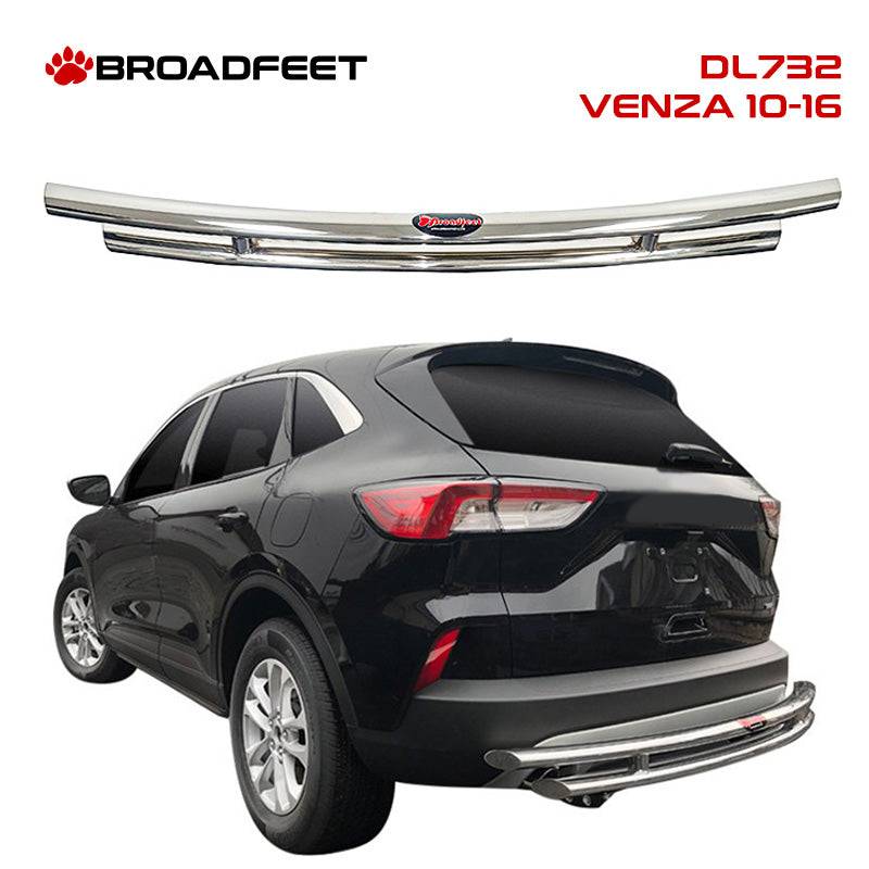 Rear Double Layer (DL732) Bumper Guard fits Toyota Venza 2010-2016