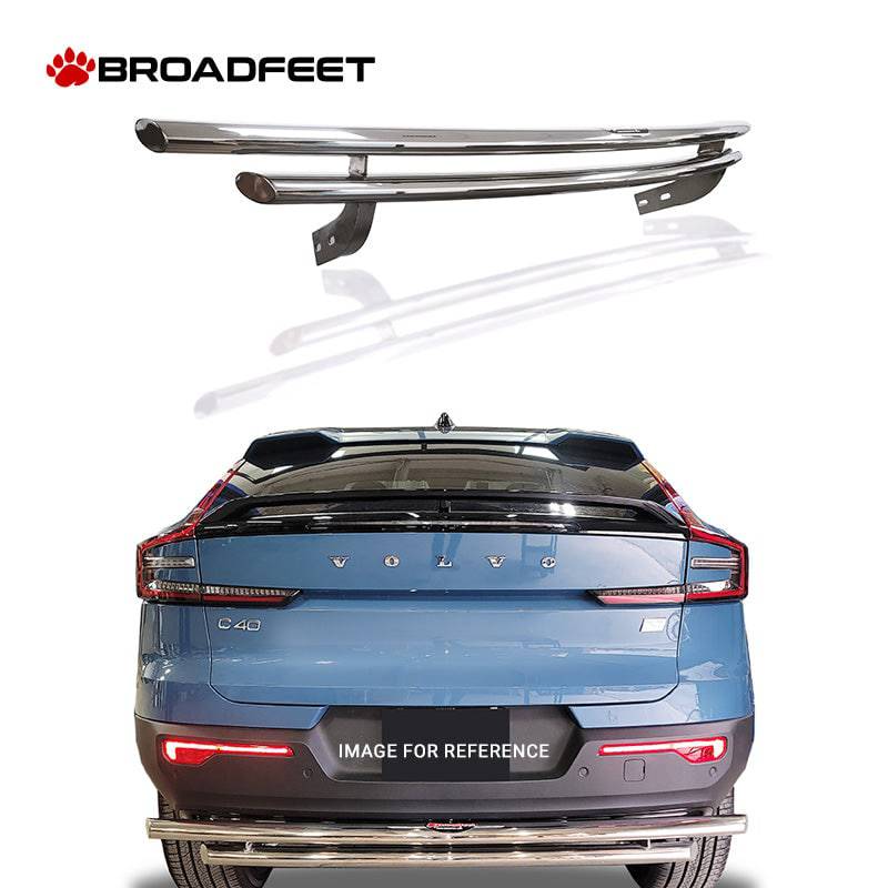 Rear Double Layer (DL13) Bumper Guard fits Volvo C40 2022-2024 - Broadfeet