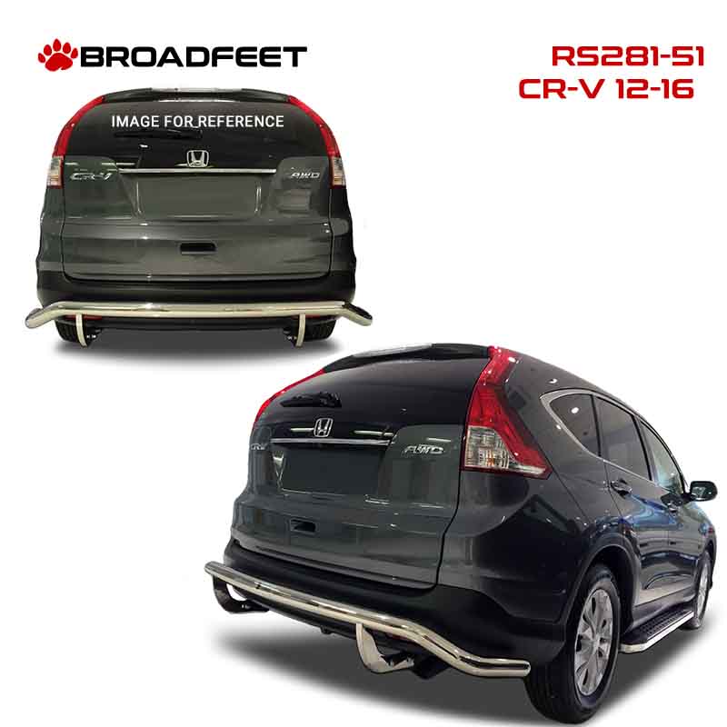 Rear Single Pipe (RS281-51) Bumper Guard fits Honda CR-V CRV 2012-2016