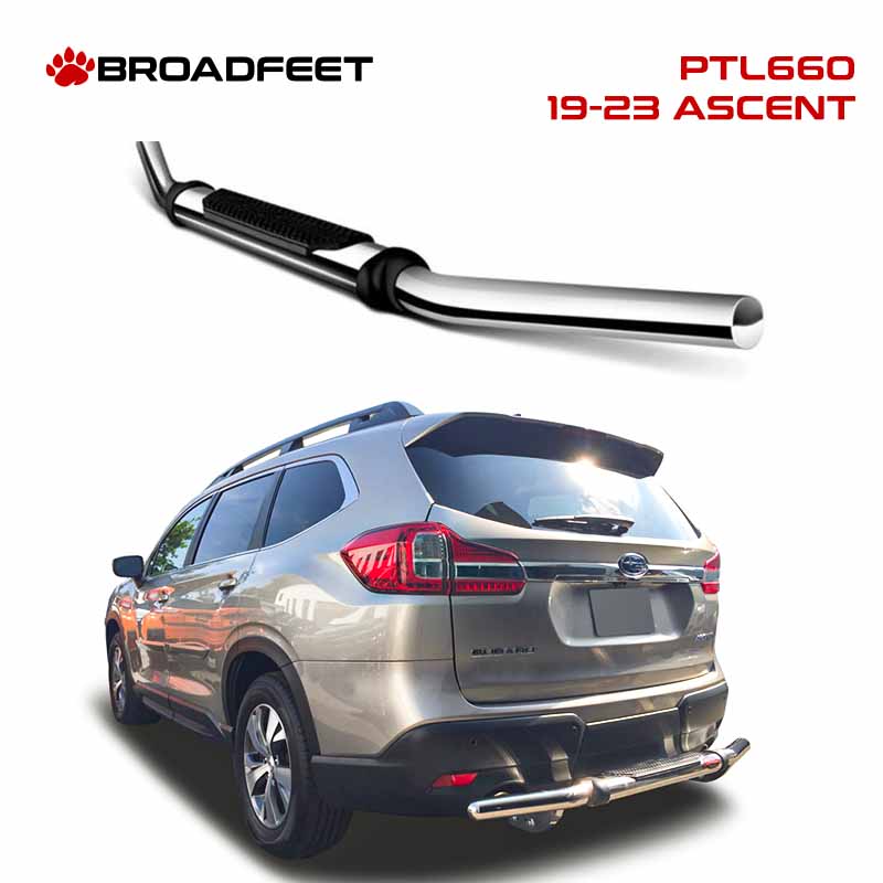 Rear Pintle Style (PTL660) Single Pipe Bumper Guard fits Subaru Ascent 2019-2023