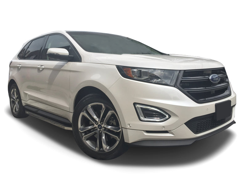 Running Boards R22 Series (RB185 BLACK) fits Ford Edge 2015-2025 in Black - Broadfeet