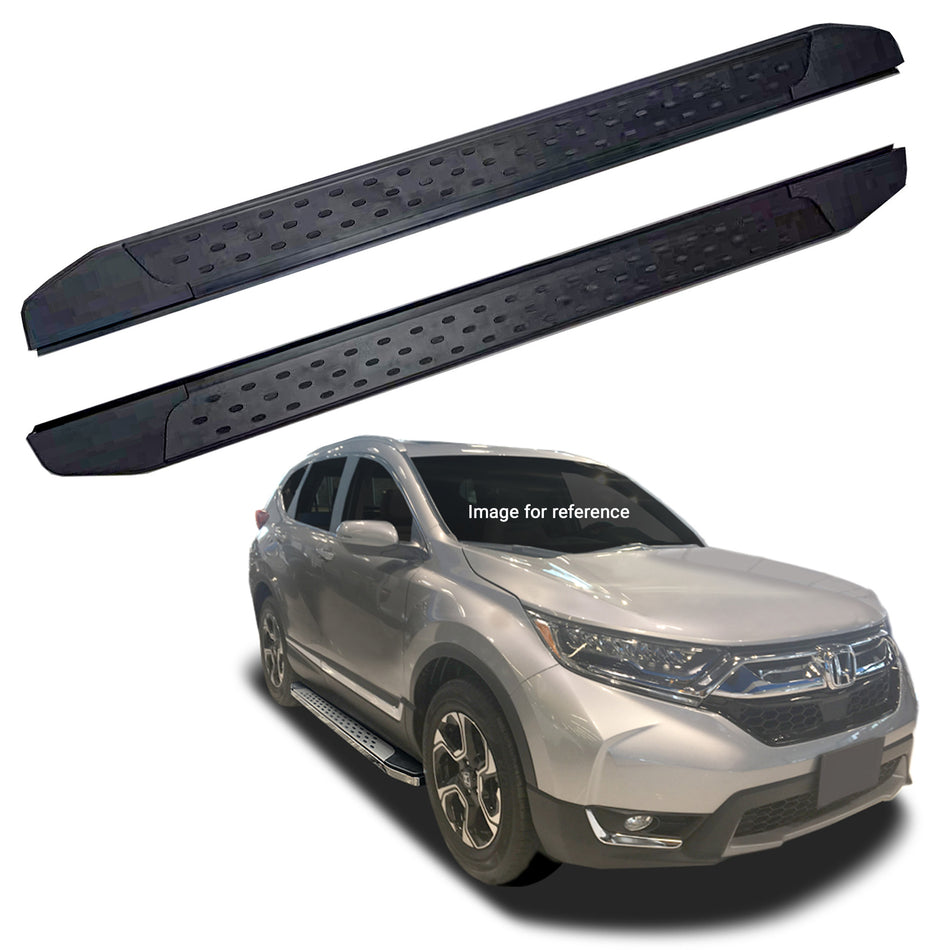 Running Boards R22 Series (RB175 BLACK) fits Honda CR-V 2017-2025 & Honda CR-V 2023-2025 - Broadfeet