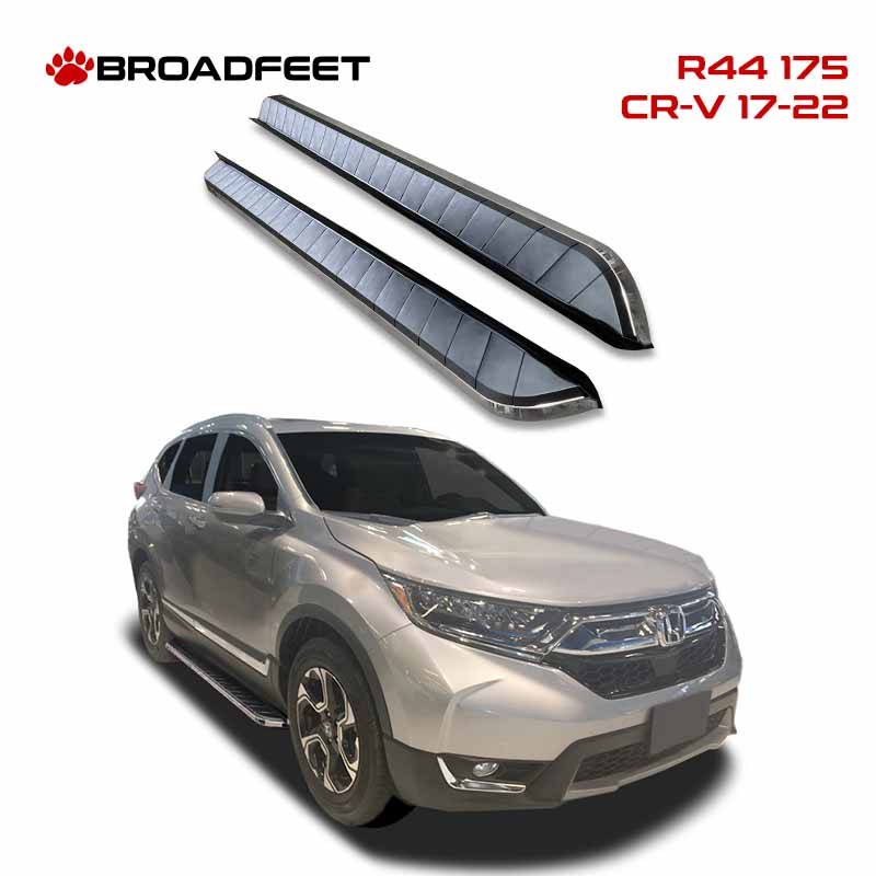 Running Boards R44 (RB175) fits Honda CR-V 2017-2022 - Broadfeet