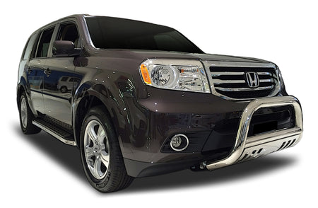Running Board Series (RB185) fits Honda Pilot 2009-2015 & Acura MDX 2007-2013 in Stainless Steel - Broadfeet