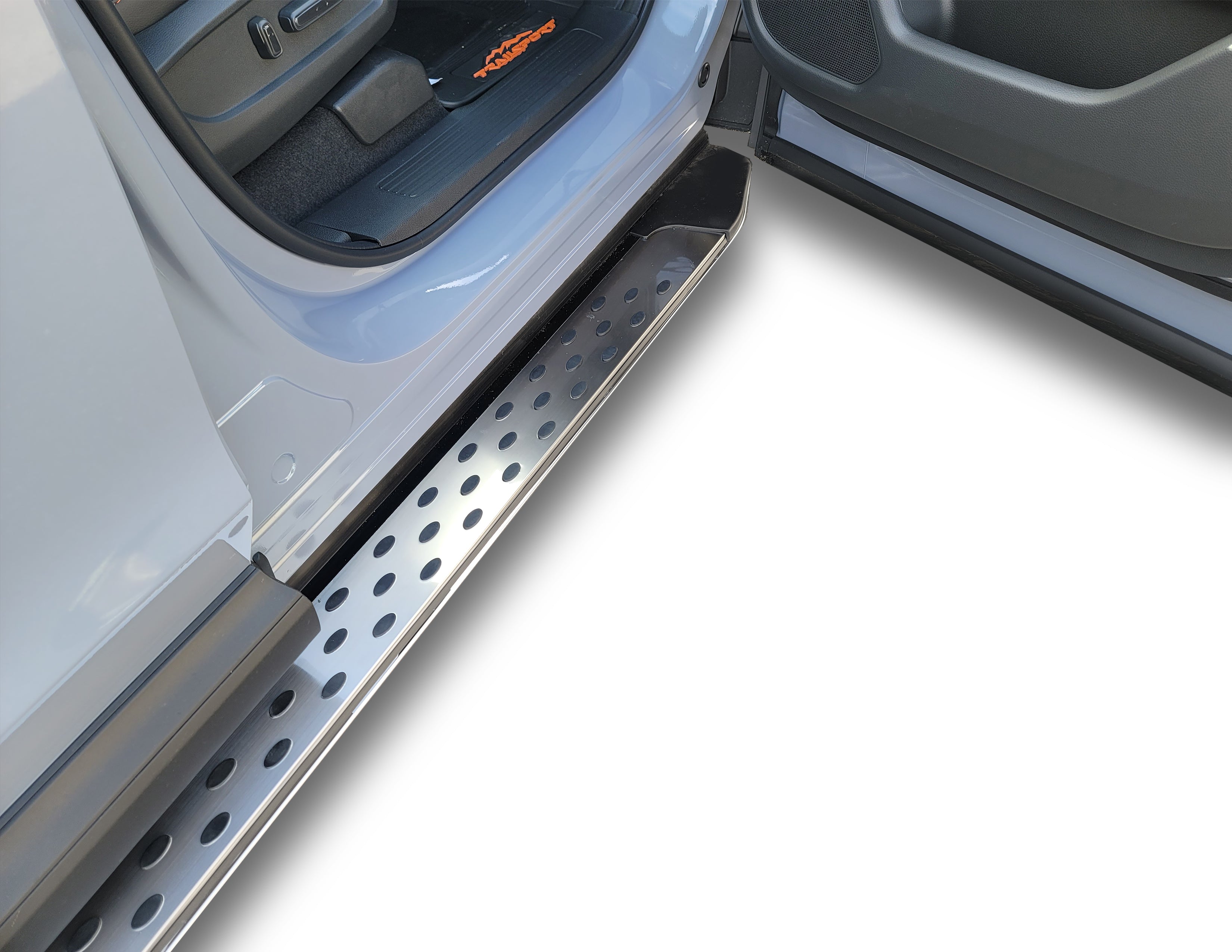 Running Boards R22 Series (RB185 BLACK) fits Honda Pilot 2023-2025 in Black - Broadfeet