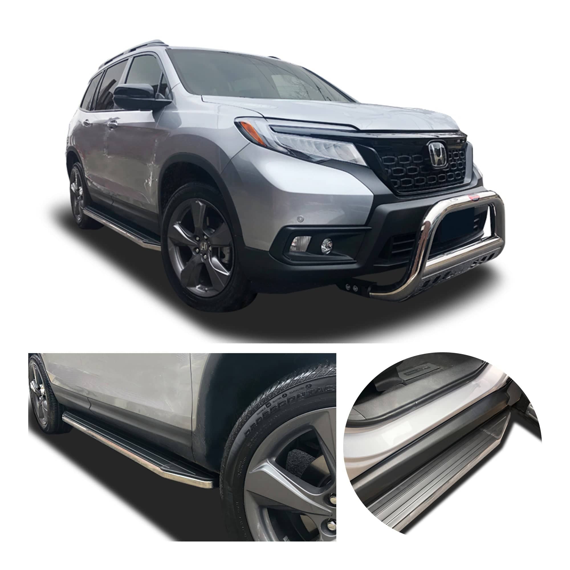 Running Boards R11 Series (RB185) fits Honda Passport 2019-2024 - Broadfeet