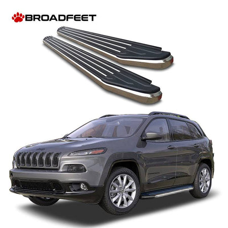 Running Boards R11 Series (RB175) fits Jeep Cherokee 2014-2022 - Broadfeet