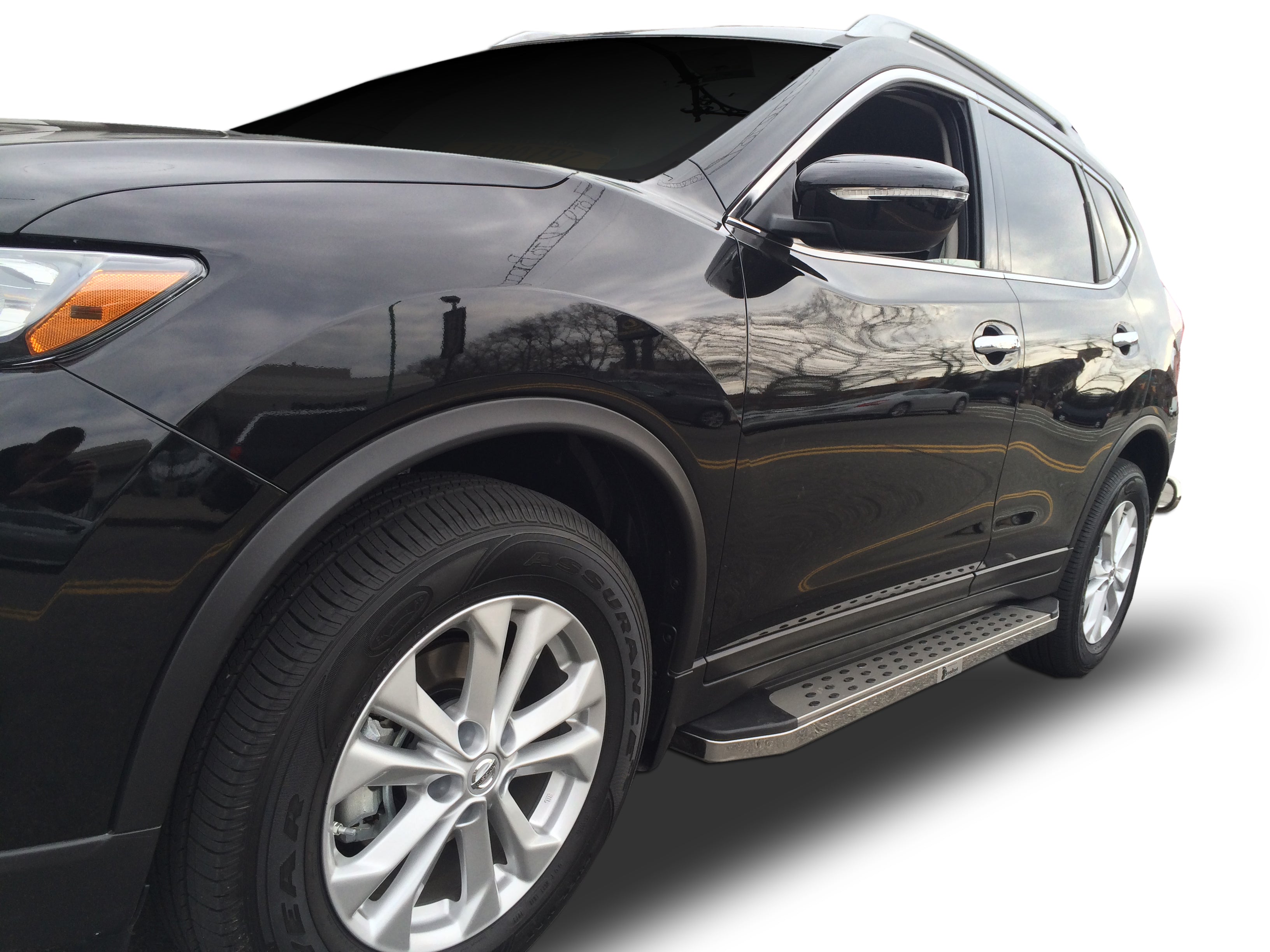 Running Boards R22 Series (RB175) fits Nissan Rogue 2014-2020 - Broadfeet