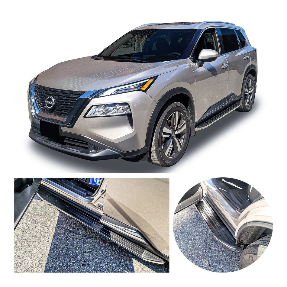 Running Boards R11 Series (RB175) fits Nissan Rogue 2014-2020 - Broadfeet