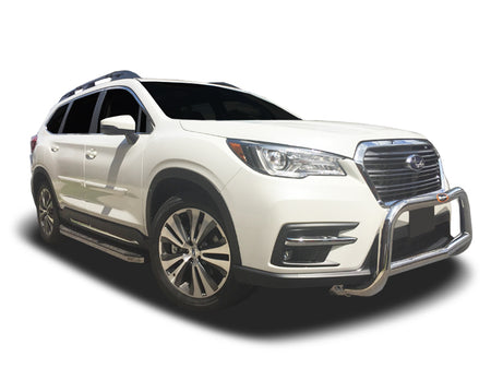 Running Boards R22 Series (RB185 BLACK) fits Subaru Ascent 2019-2025 in Black - Broadfeet