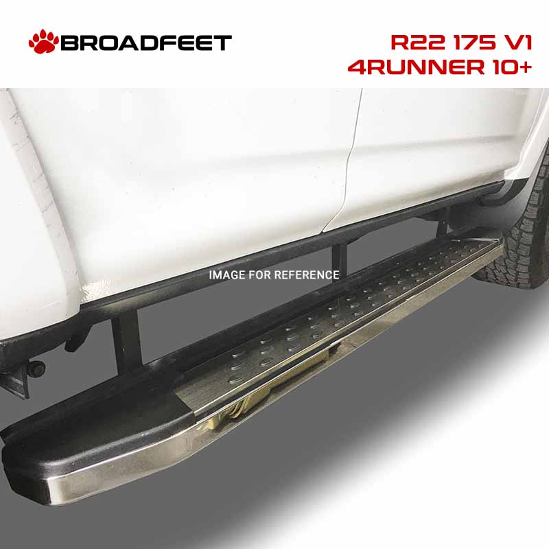 Running Boards R22 Series (RB175) fits Toyota 4Runner 2010-2023 - Broadfeet