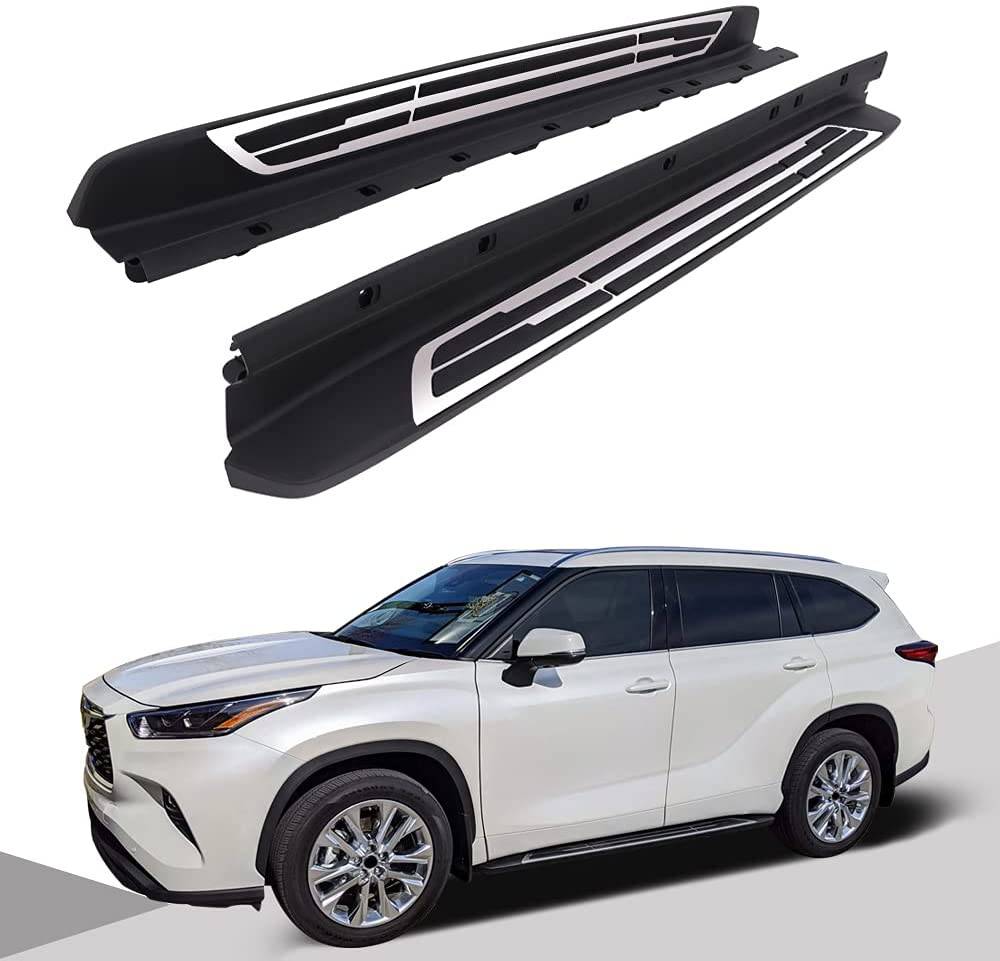 Broadfeet Toyota Highlander 2020-2024 OEM OE Factory Style Replica Running Board Side Step Rocker Panel