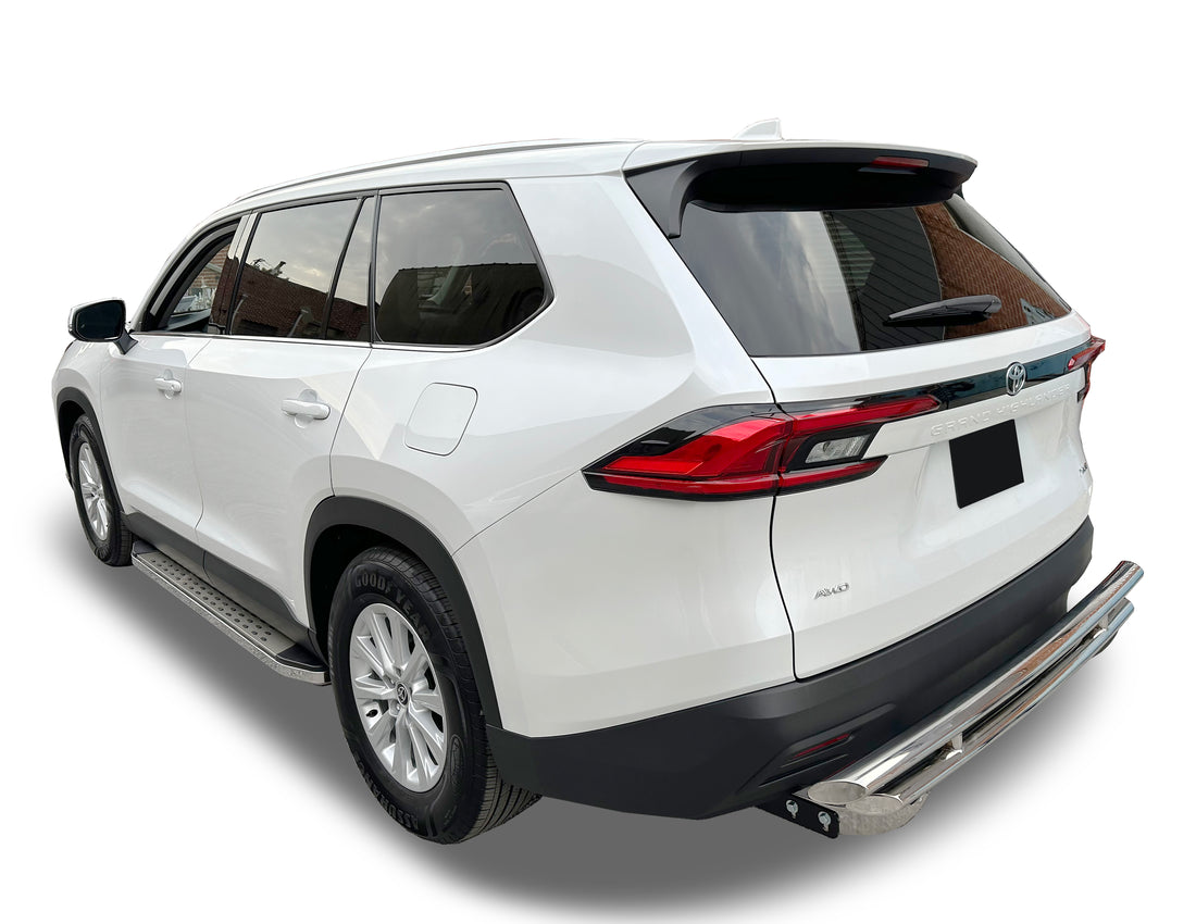 Running Boards R22 Series (RB185 BLACK) fits Toyota Grand Highlander ...