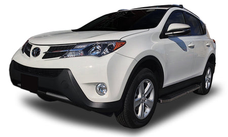 Running Board Series (RB185) fits Toyota RAV4 2006-2012 in Stainless Steel - Broadfeet