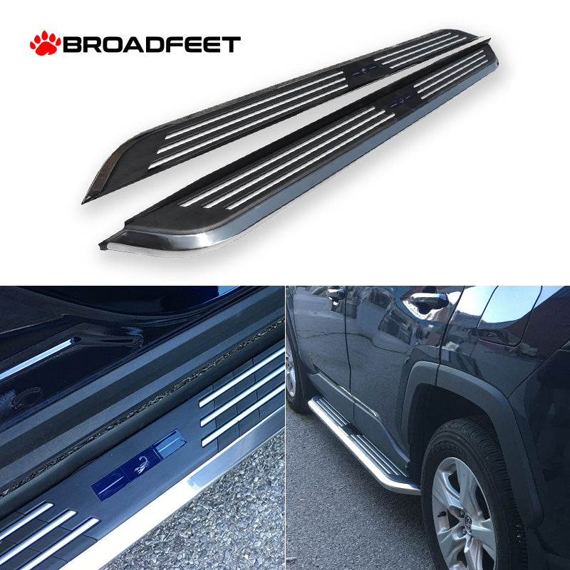 Running Boards M1 Series (RB175) fits Toyota RAV4 2019-2024 - Broadfeet