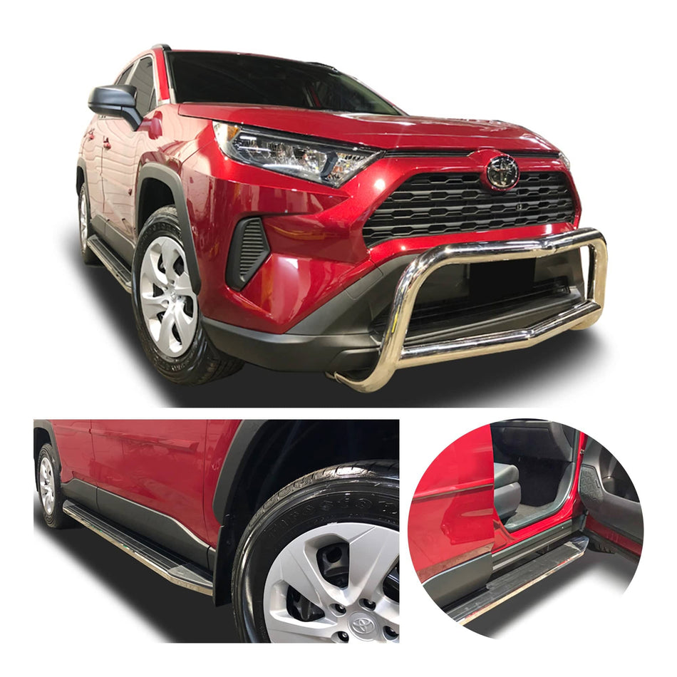 Running Boards R11 Series (RB175) fits Toyota RAV4 2019-2024 - Broadfeet