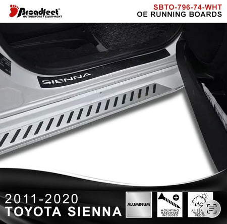 Running Boards OE Style Side Step fits Toyota Sienna 2011-2020 - Broadfeet