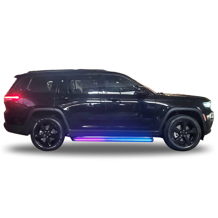 Running Board M66 Series (RB210) fits Dodge RAM 2009-2025 *4th Generation - Classic Model* with LED - Broadfeet