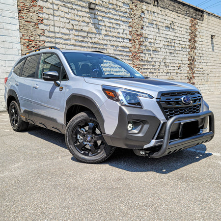 Front Bull Bar with Skid Plate (DW6) Bumper Guard fits Subaru Forester 2022-2025 - Broadfeet