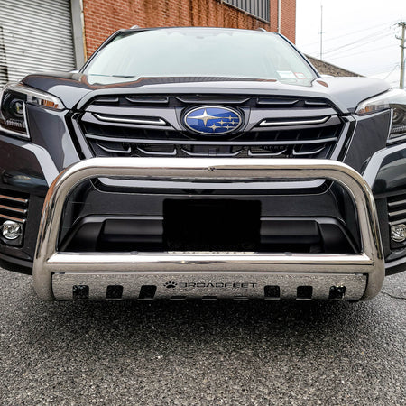 Front Bull Bar with Skid Plate (DW6) Bumper Guard fits Subaru Forester 2022-2025 - Broadfeet