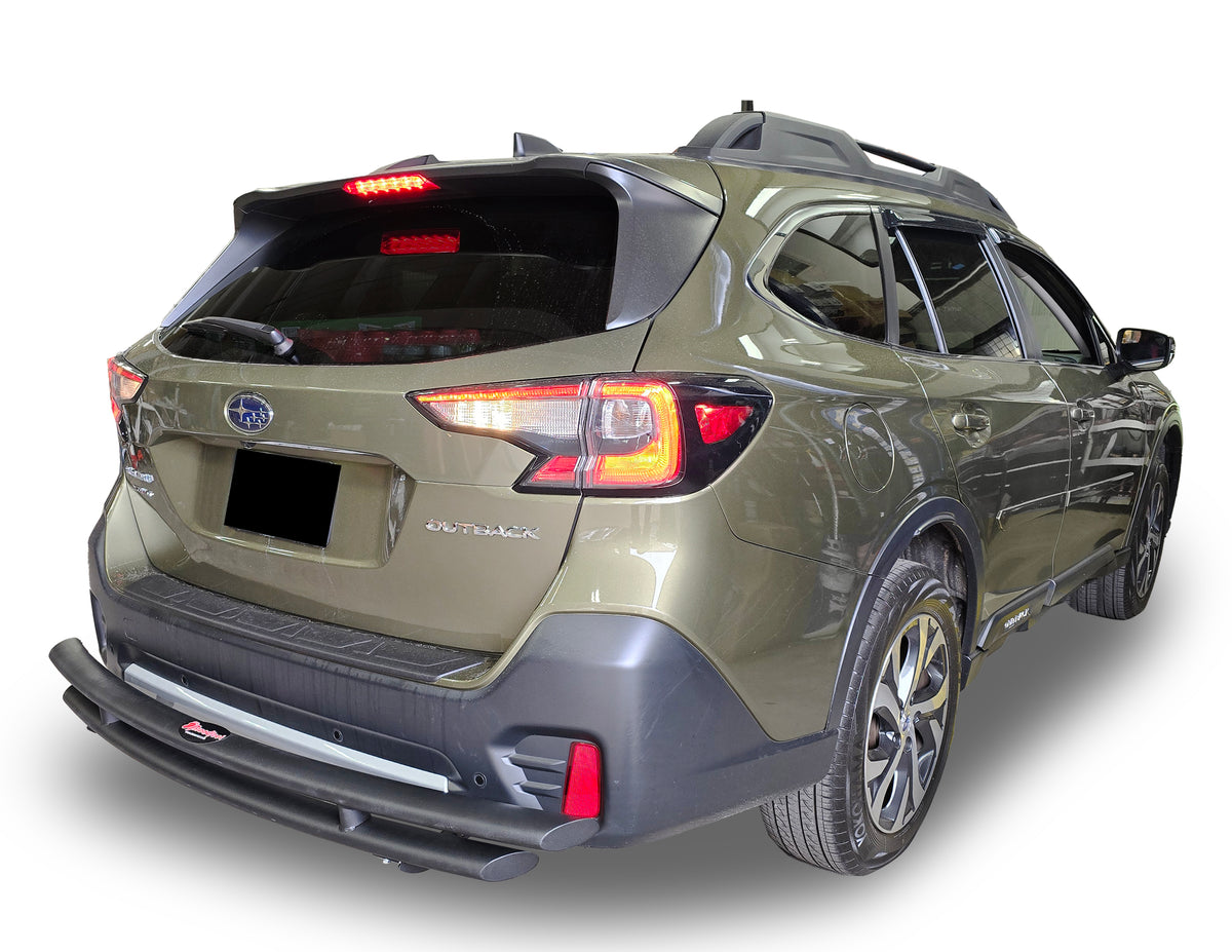 Subaru Outback Broadfeet Rear Double Layer in Black Powder Coat Steel