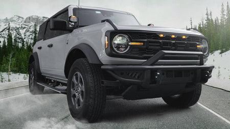 Front Steel Bumper Replacement fits Ford Bronco 2021-2024 - Broadfeet
