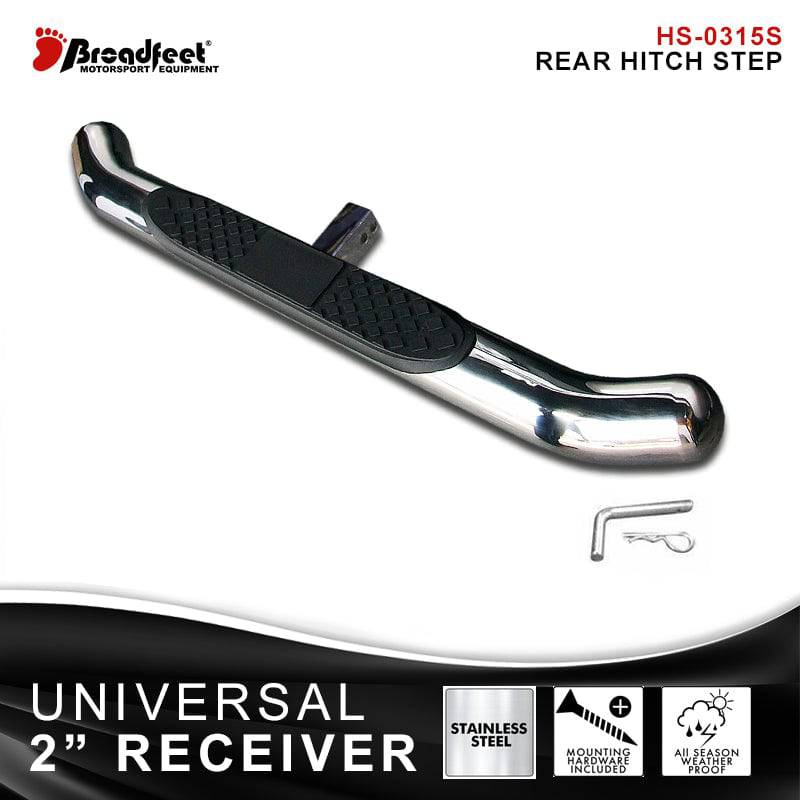 2" Hitch Receiver Accessories - 3" Round (Classic) Hitch Step - Broadfeet