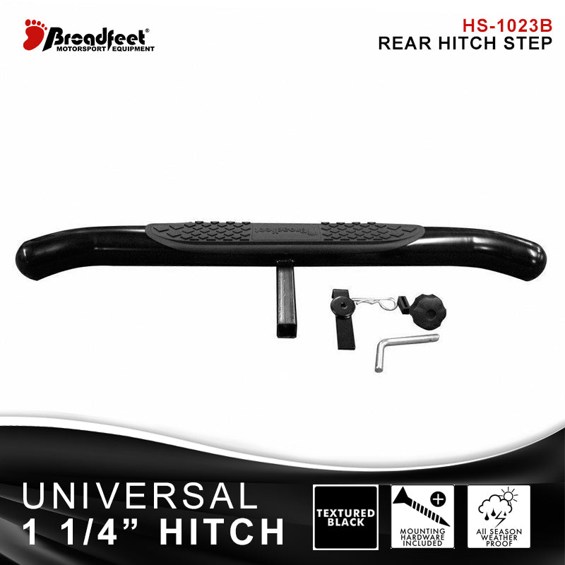 1.25" Hitch Receiver Accessories - 3" Round (Classic) Hitch Step - Broadfeet