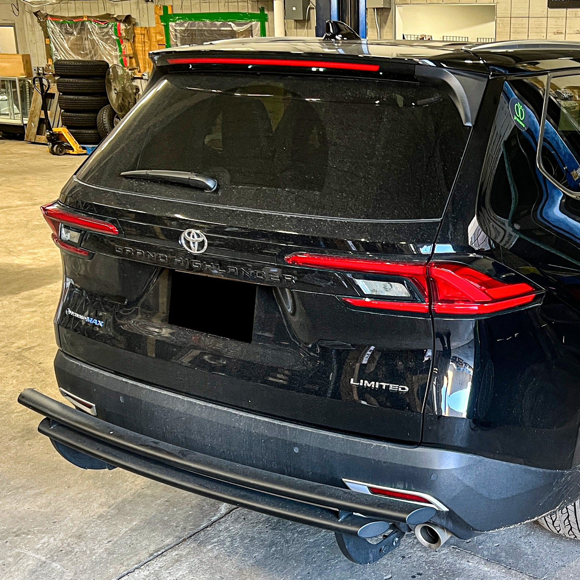 Rear Double Layer (DL13) Bumper Guard fits Toyota Grand Highlander 2024 ...